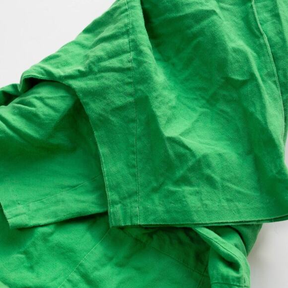 TOME Collective Green Linen Dress - Size 10 - Picture 6 of 6